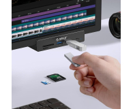 Orico Aktywny hub 10Gbps, przykręcany, 2x USB-A, SD, USB-C, czarny - 1542864 - zdjęcie 3